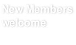 New Members welcome